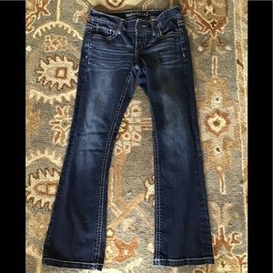 Maurices Bootcut Jeans. Size 3/4 Short